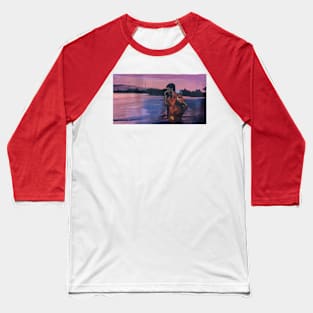 Tony at the beach Baseball T-Shirt